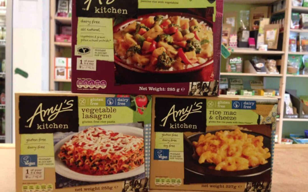 Amy’s Kitchen: gluten-vrij, biologisch en veganistisch