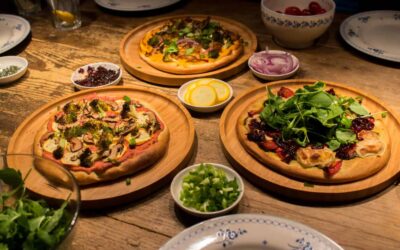 Hungry? Join our three-way vegan pizza party!
