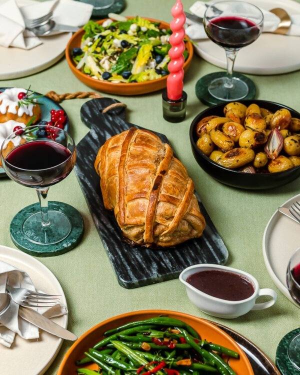 Vegan Christmas menu